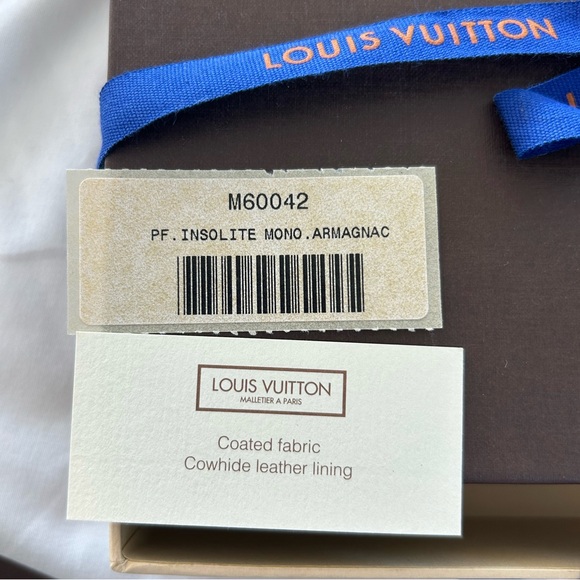 100% Authentic Louis Vuitton Insolite Wallet in Monogram - Picture 6 of 6